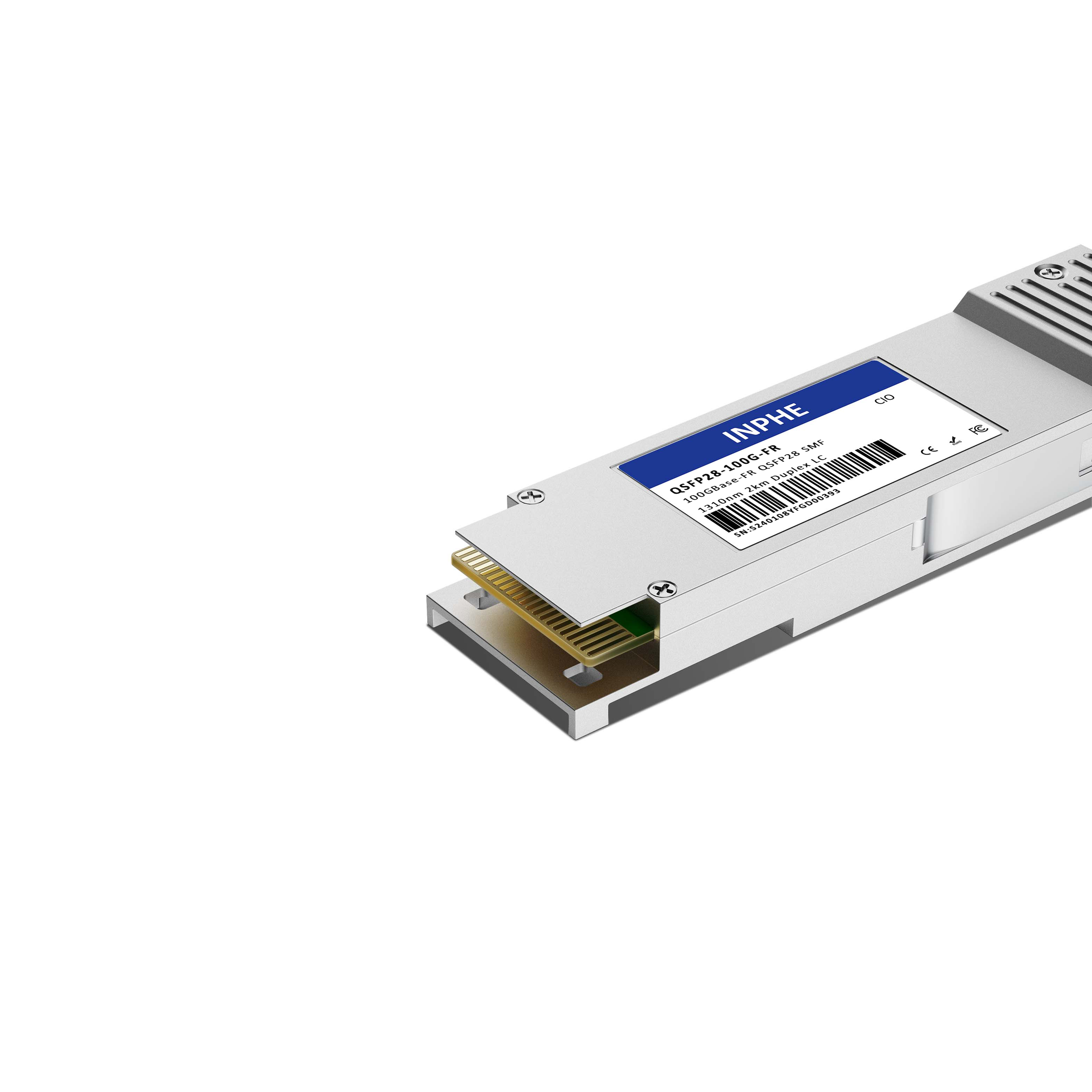 Cisco QSFP-100G-FR-S Compatible QSFP28 100G FR1 1310nm 2km SMF Duplex LC DDM/DOM Optics Transceiver