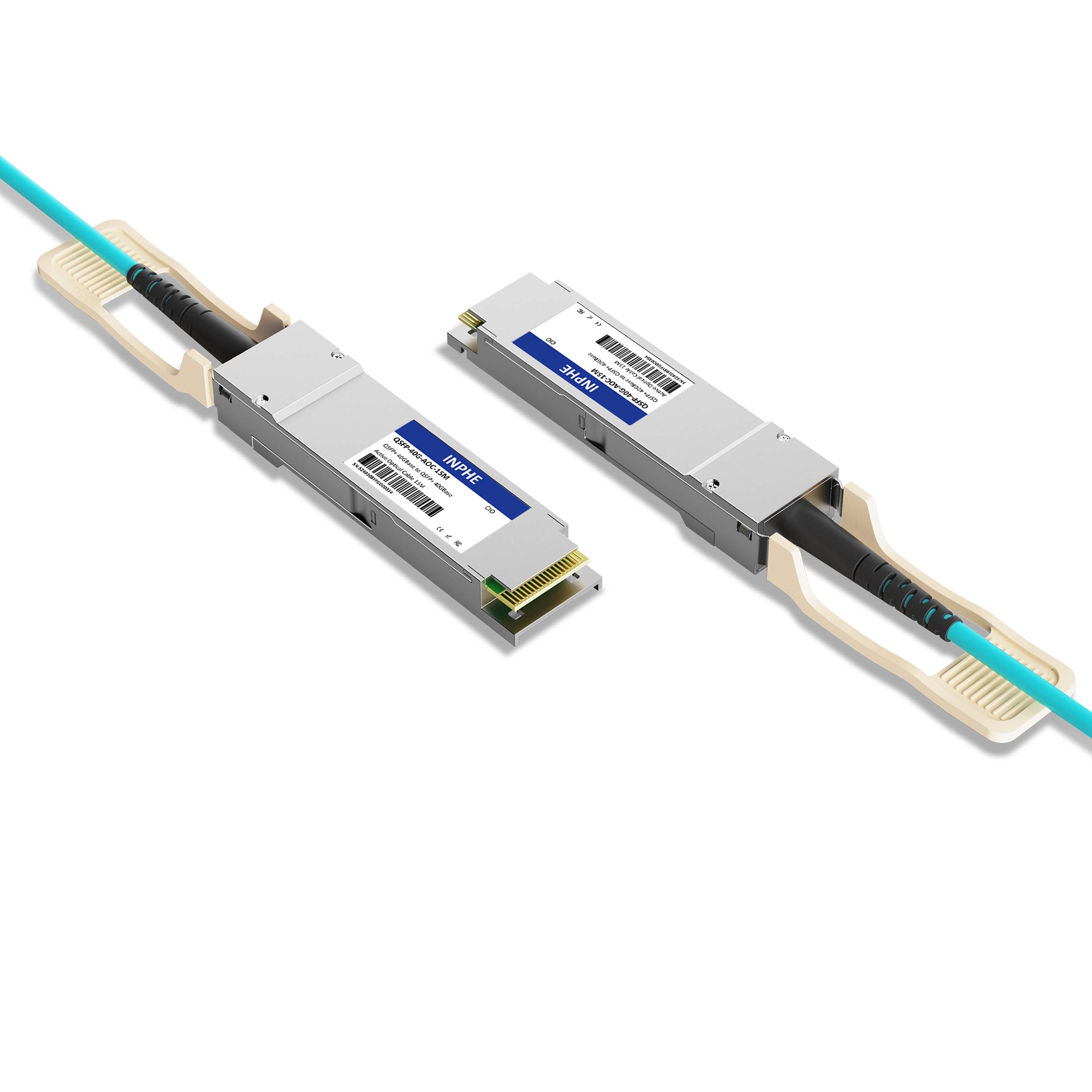 15m 49ft Cisco QSFP-H40G-AOC15M Compatible QSFP+ 40GBASE to QSFP+ 40GBASE Active Optical Cable