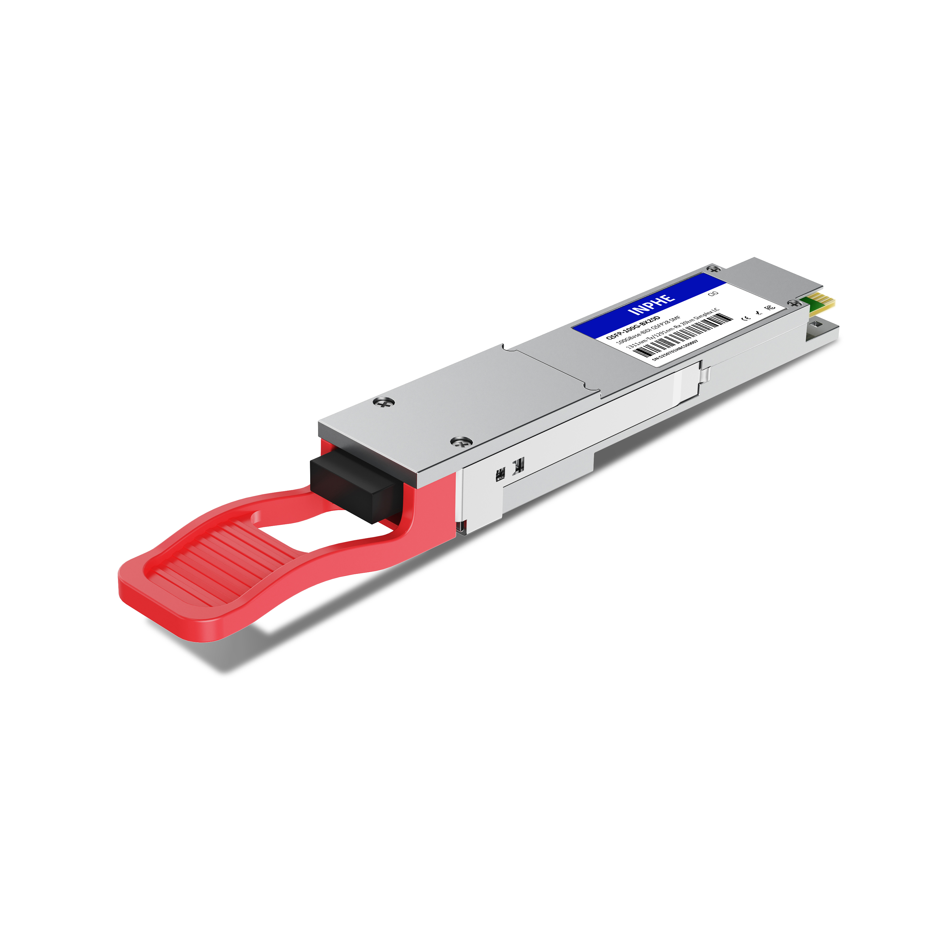 Cisco QSFP-100G-B20D4-I Compatible QSFP28 100GBASE BiDi 1311nm-Tx/1291nm-Rx 20km SMF Simplex LC With Dual CDR DDM/DOM Optics Transceiver