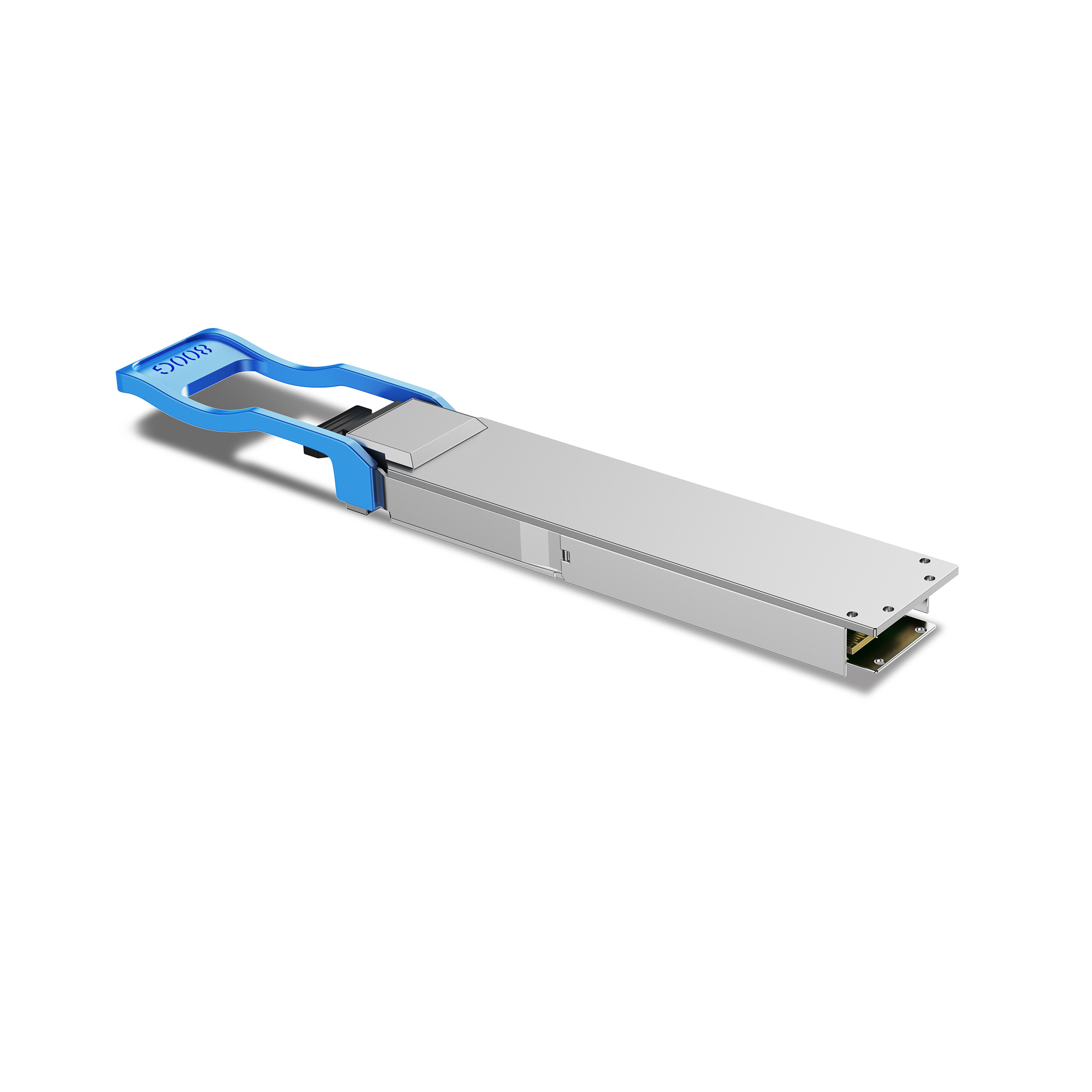 Cisco Compatible OSFP 800GBASE PLR8 1310nm 10km SMF MPO/MTP-16 With Dual CDR DDM/DOM Optics Transceiver, Support 8x100G LR1, Flat Top