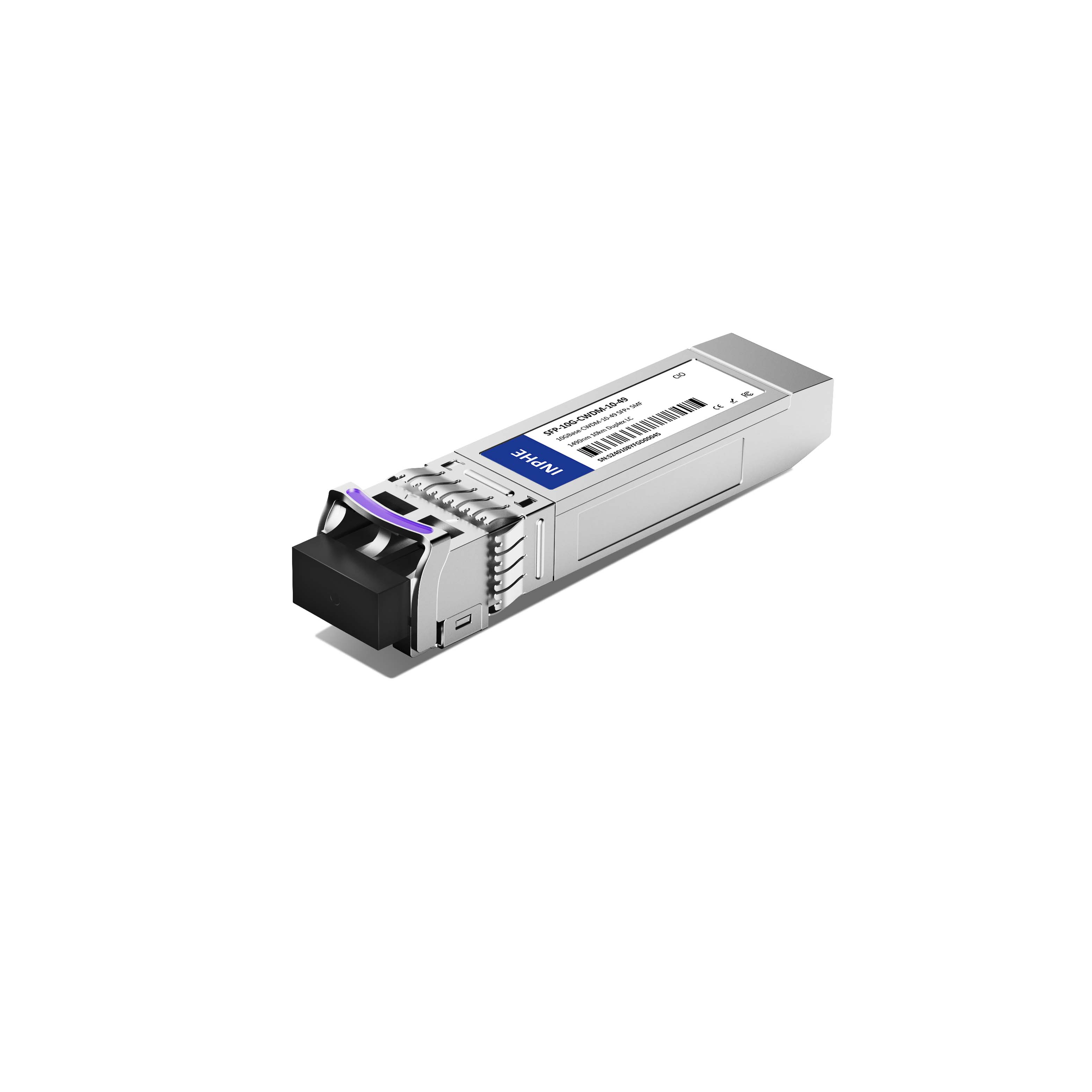 Cisco CWDM-SFP10G-1490-10 Compatible SFP+ 10G CWDM 1490 10km SMF Duplex LC DDM/DOM Optics Transceiver