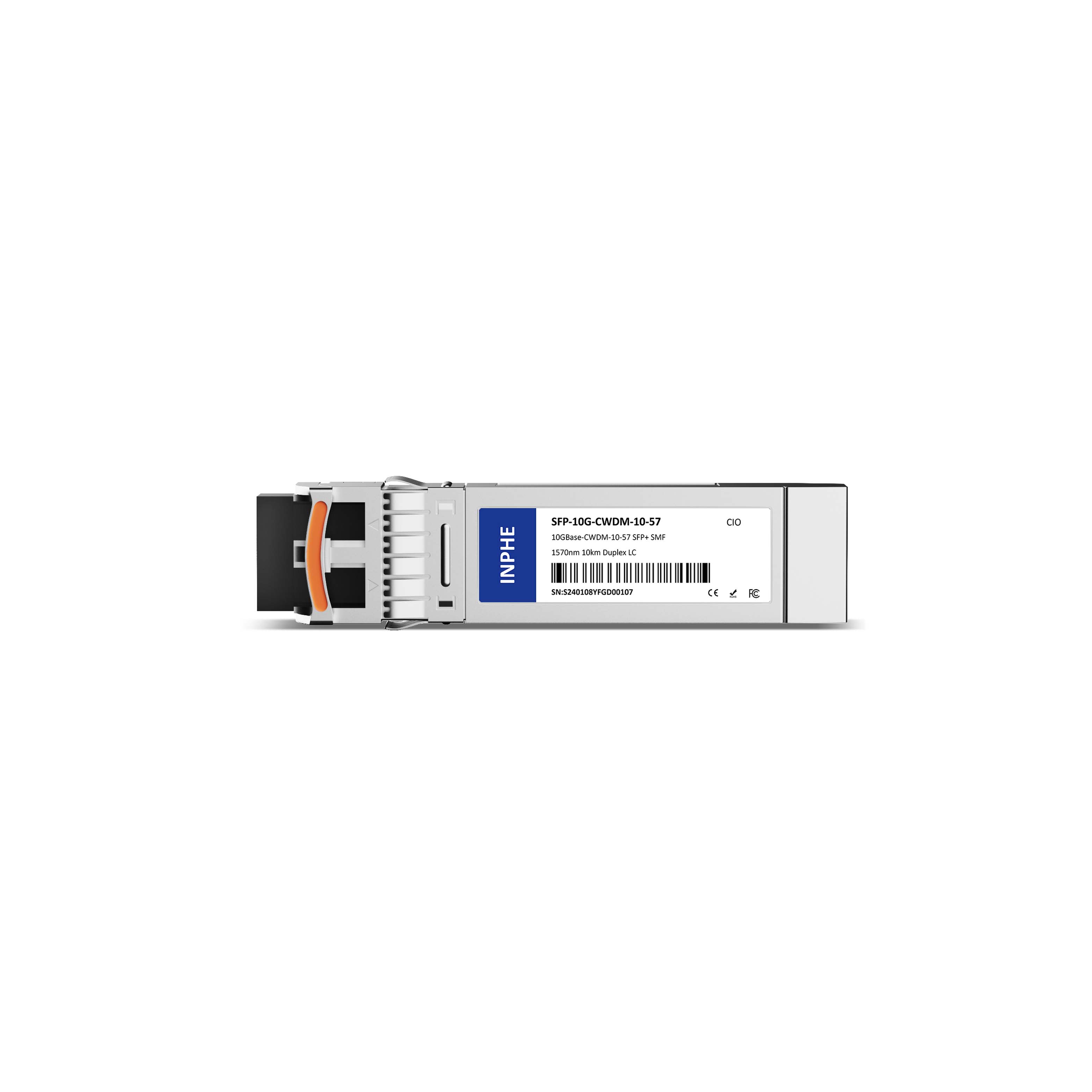Cisco CWDM-SFP10G-1570-10 Compatible SFP+ 10G CWDM 1570 10km SMF Duplex LC DDM/DOM Optics Transceiver