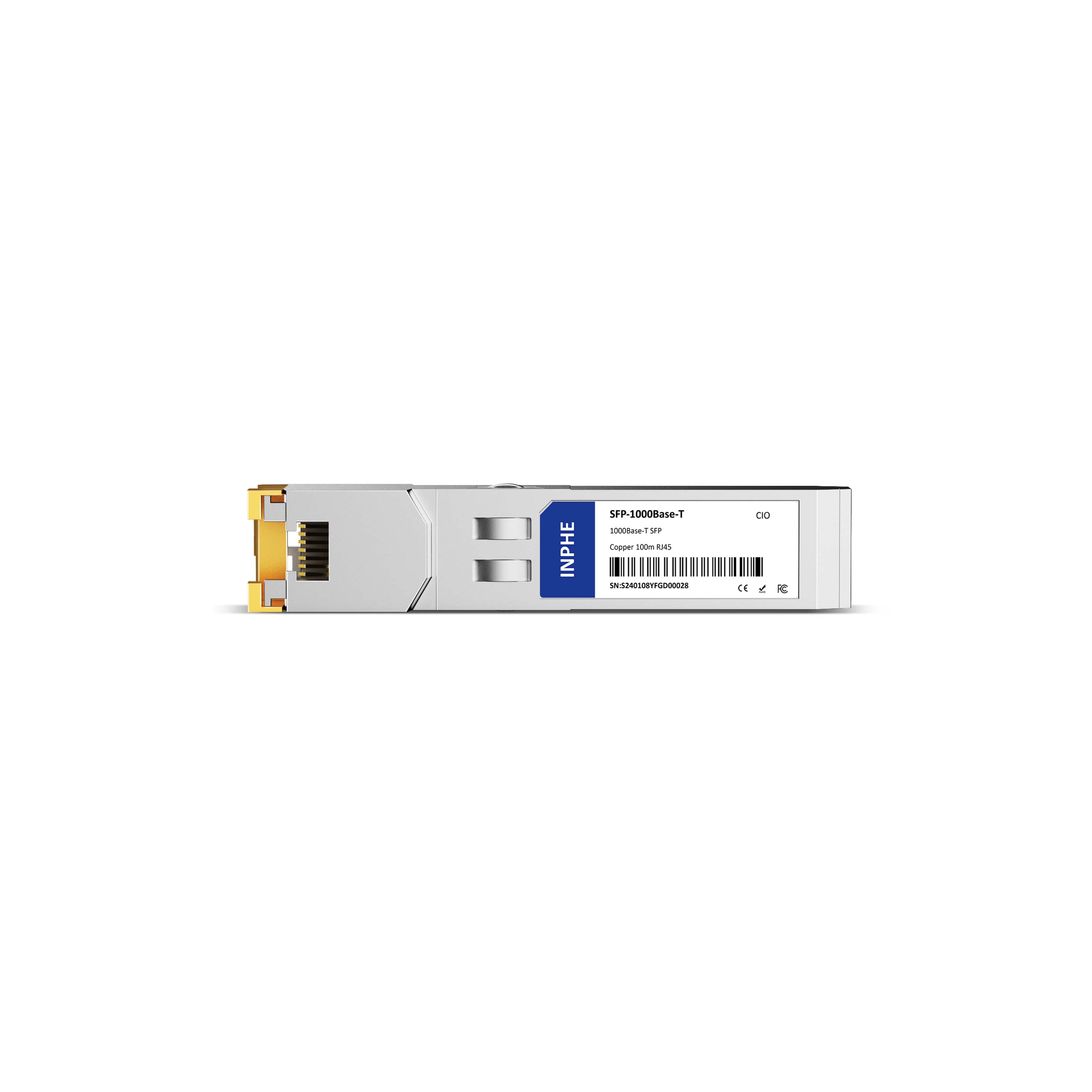 Juniper 740-038291 SFP-1GE-T Compatible SFP 1000Base 100m RJ45 Copper Transceiver