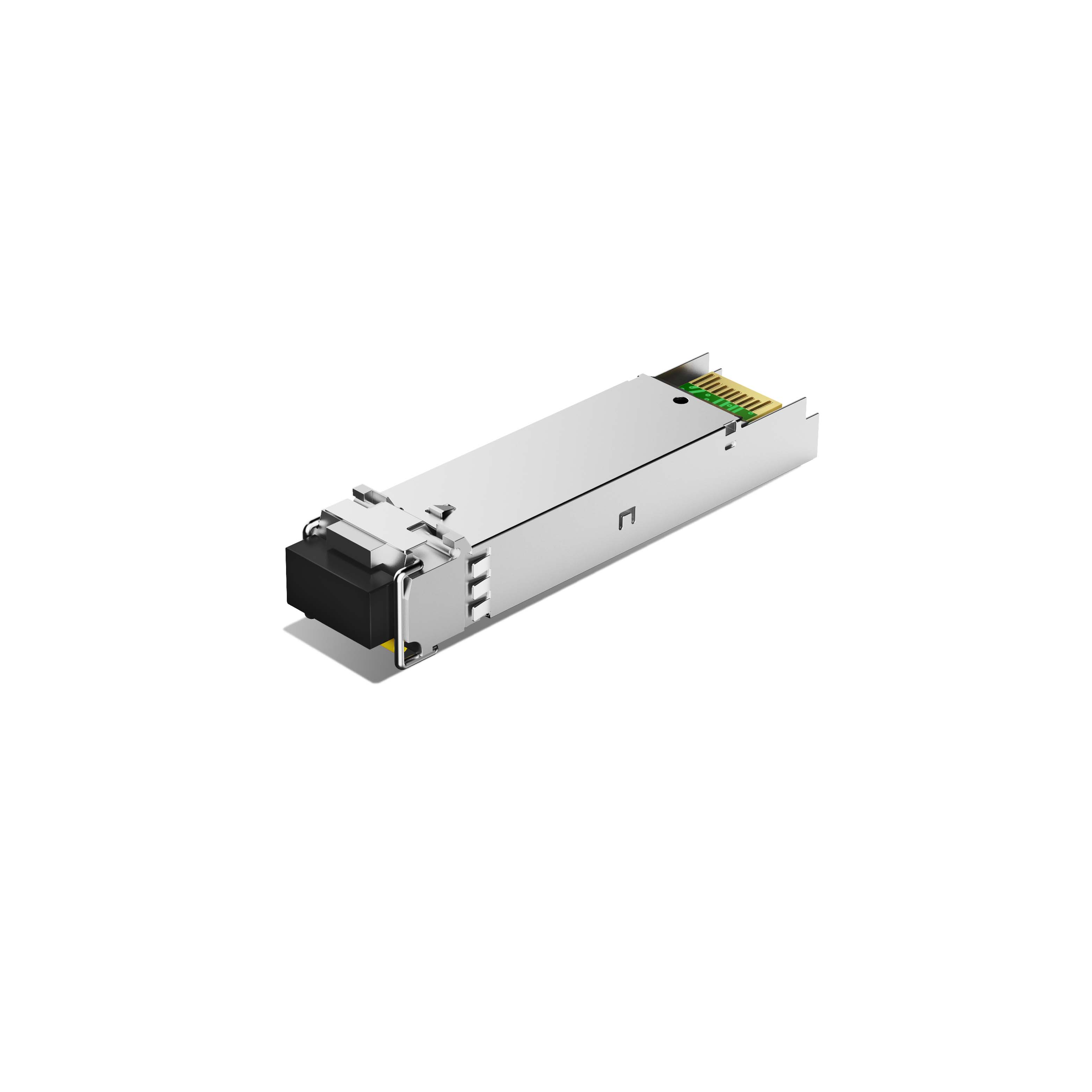 MikroTik S-53LC20D Compatible SFP 1.25GBASE BiDi 1550nm-Tx/1310nm-Rx 20km SMF Simplex LC DDM/DOM Optics Transceiver
