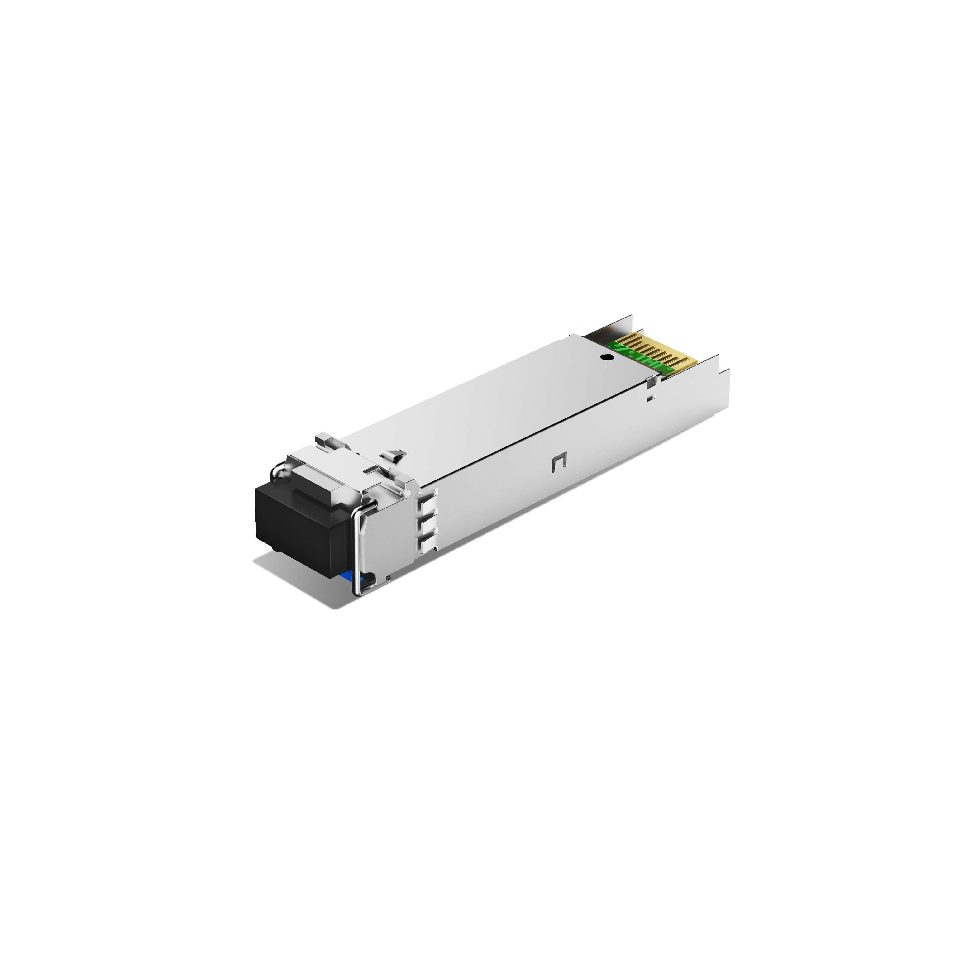 Alcatel-Lucent Ent. SFP-GIG-BX-U Compatible SFP 1.25GBASE BiDi 1310nm-Tx/1490nm-Rx 20km SMF Simplex LC DDM/DOM Optics Transceiver