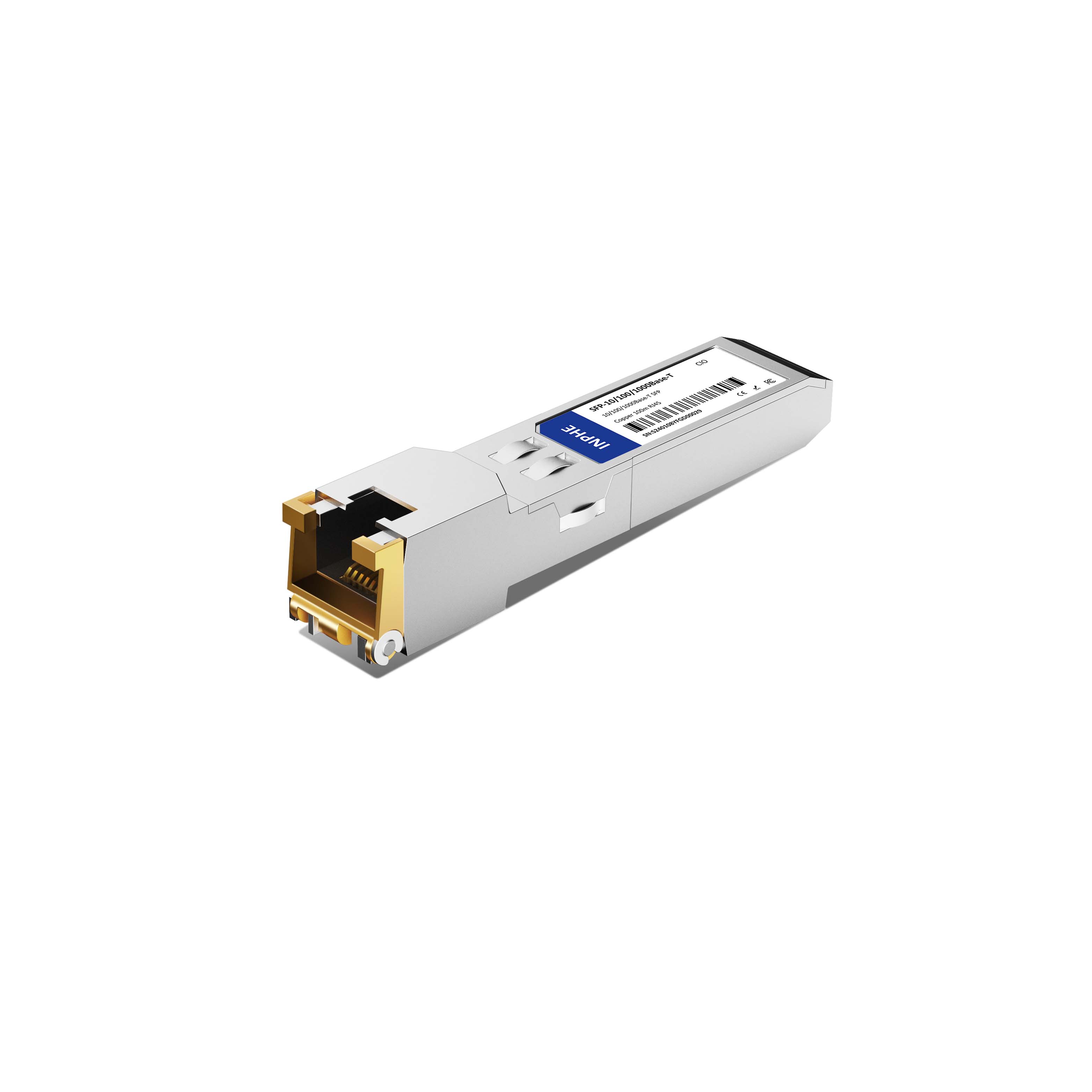 Dell (ex. Force10) GP-SFP2-1T Compatible SFP 10/100/1000BASE-T RJ45 100m Copper Transceiver