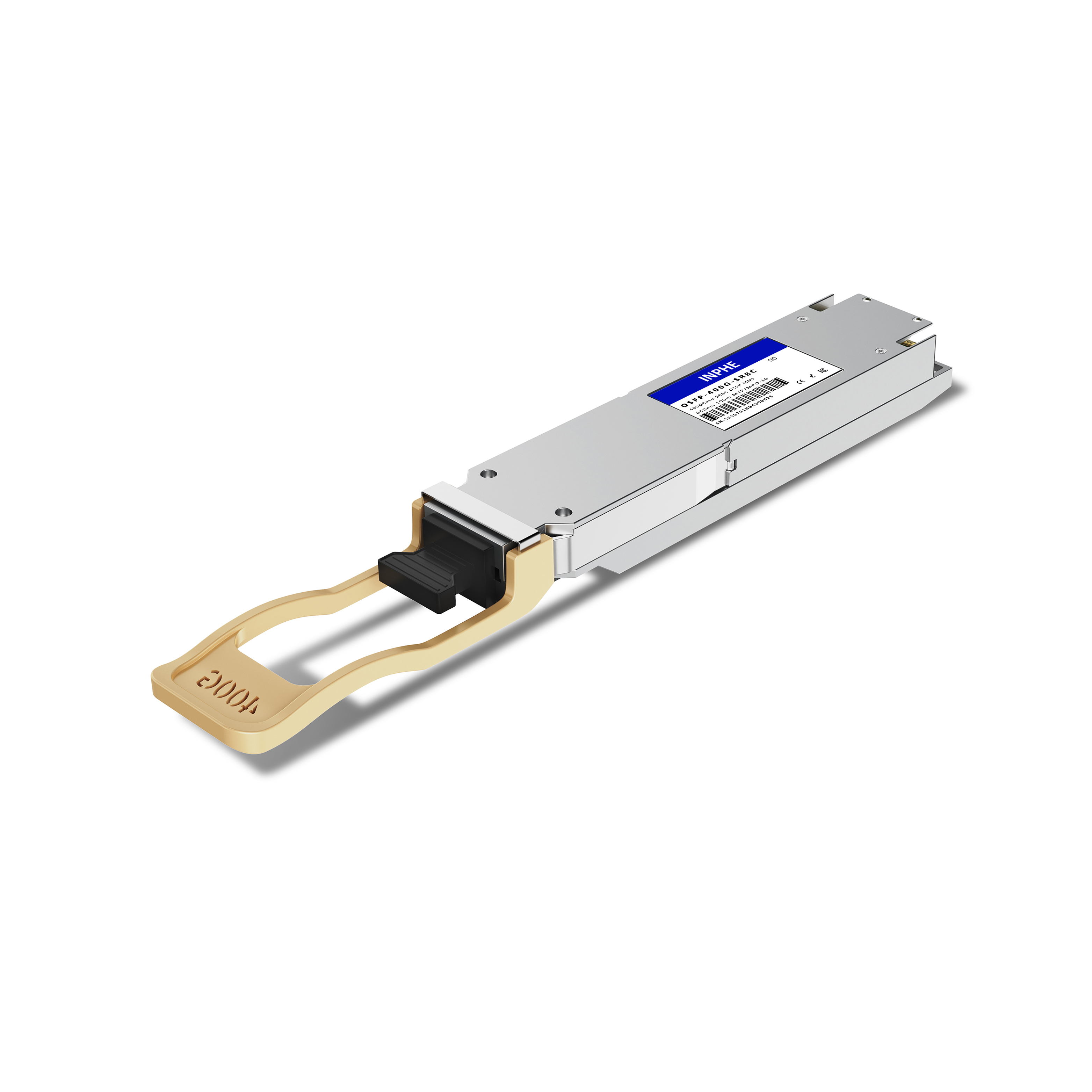 Cisco Compatible OSFP 400GBASE SR8 850nm 100m MMF MPO/MTP-16 With Dual CDR DDM/DOM Optics Transceiver, Closed Finned Top