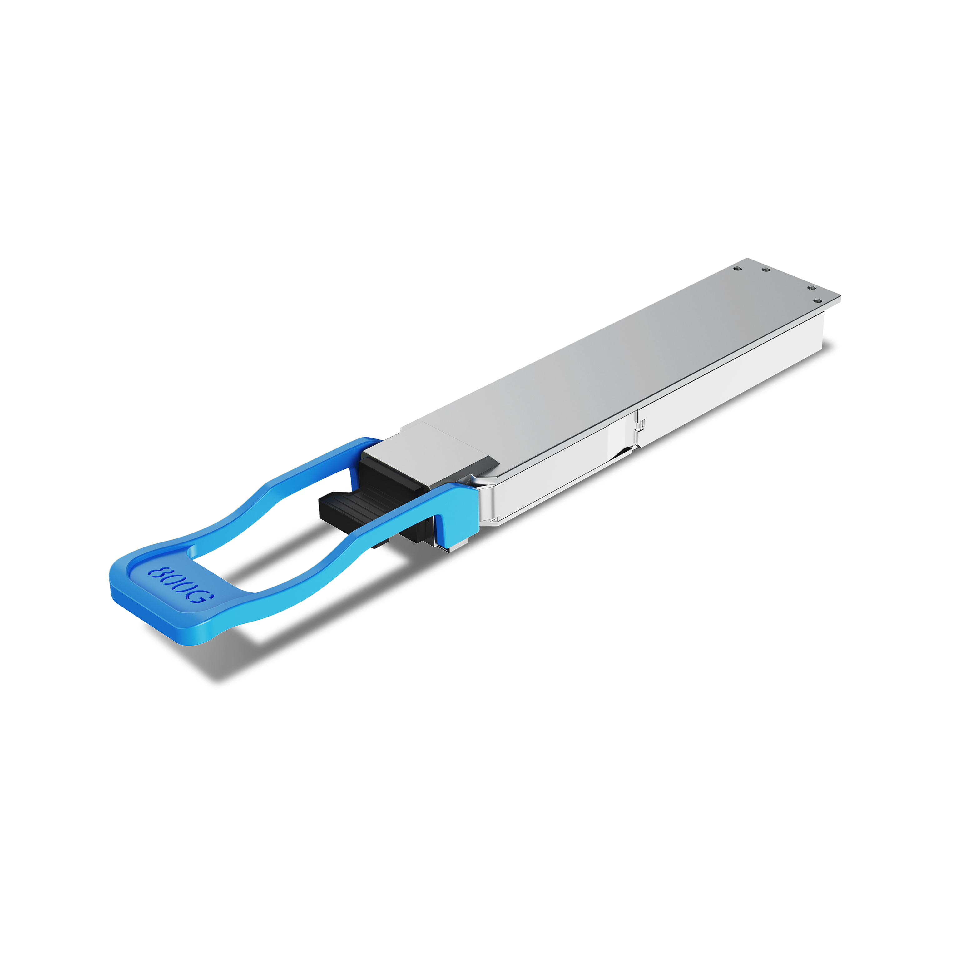 Cisco Compatible OSFP 800GBASE PLR8 1310nm 10km SMF MPO/MTP-16 With Dual CDR DDM/DOM Optics Transceiver, Support 8x100G LR1, Flat Top