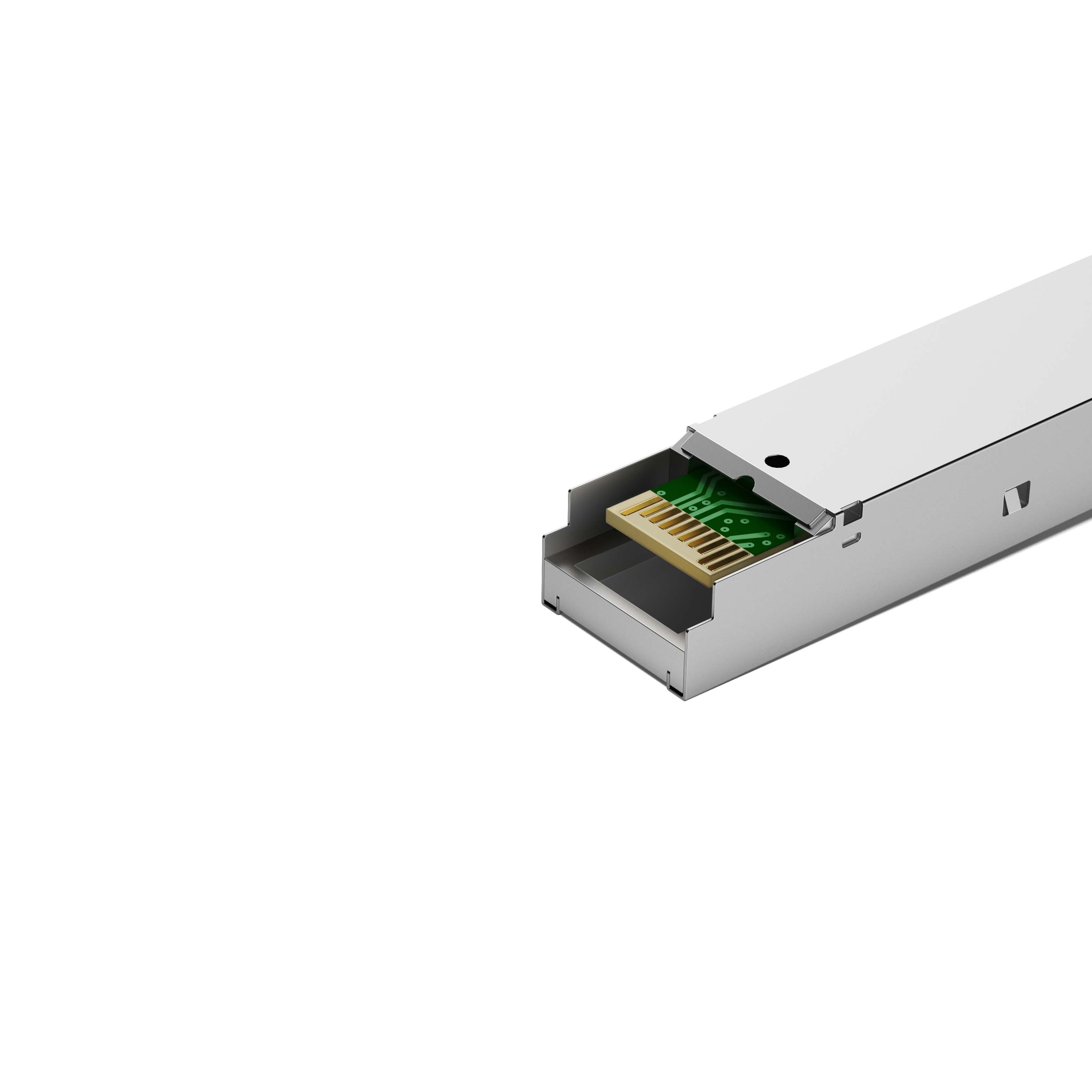 Flexoptix S.B1512.40.DL Compatible SFP 1.25GBASE BiDi 1550nm-Tx/1310nm-Rx 40km SMF Simplex LC DDM/DOM Optics Transceiver