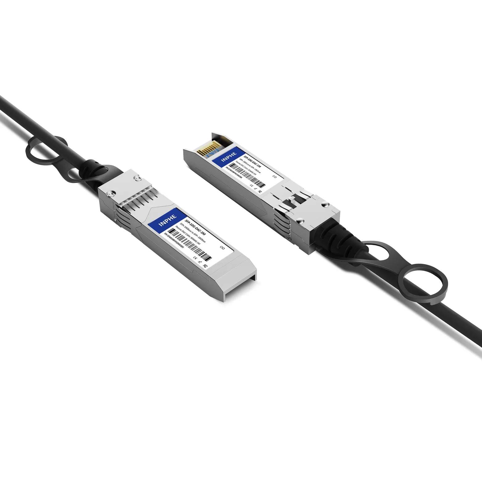 1m 3ft Cisco SFP-H10GB-CU1M Compatible SFP+ 10GBASE to SFP+ 10GBASE Passive Direct Attach Copper Twinax Cable 30AWG