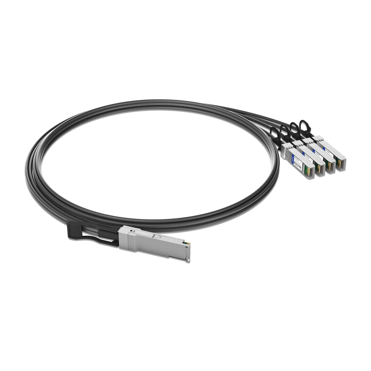 3m 10ft Cisco QSFP-4SFP10G-CU3M Compatible QSFP+ 40GBASE to 4x SFP+ 10GBASE Passive Direct Attach Copper Breakout Cable 30AWG