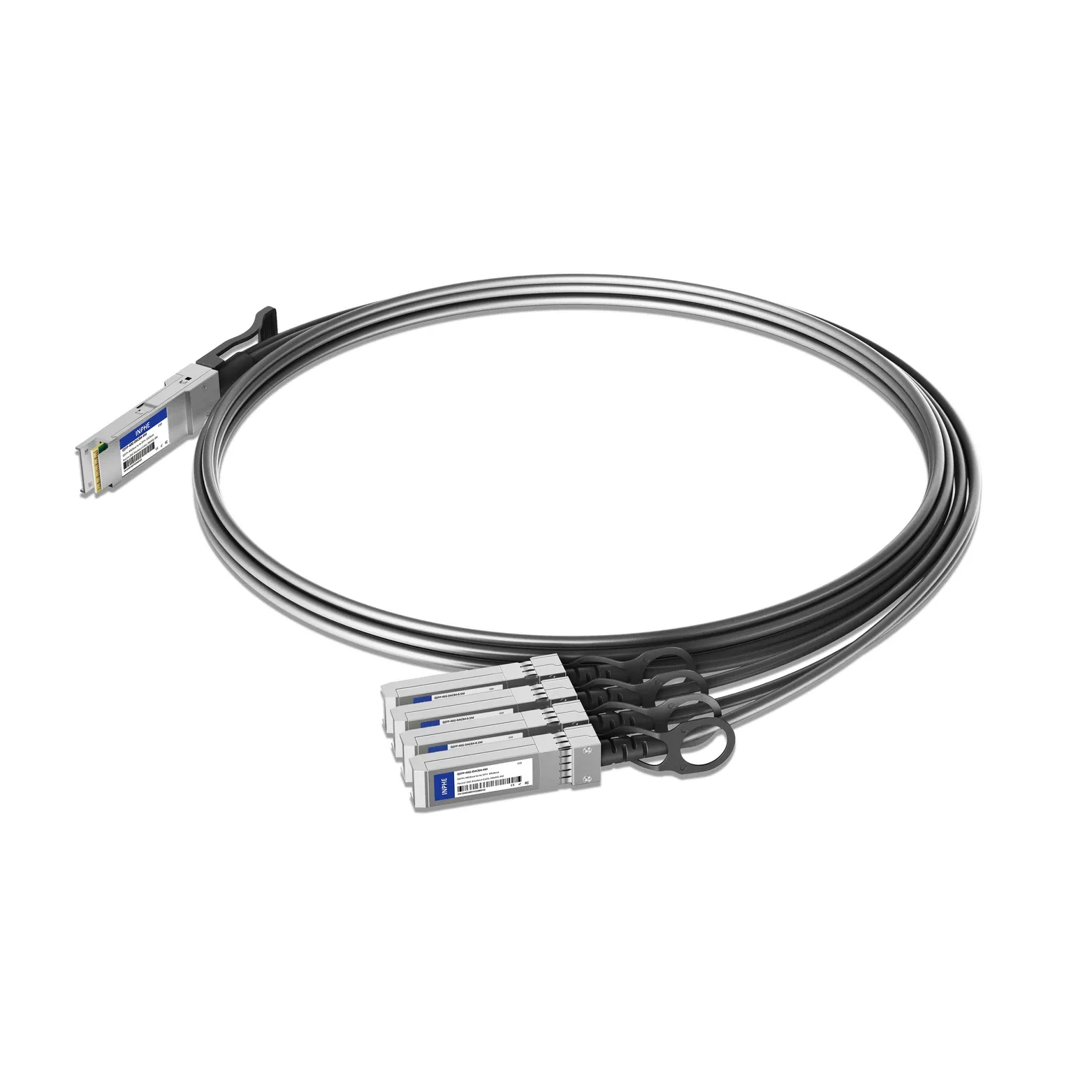 4m 13ft Cisco QSFP-4SFP10G-CU4M Compatible QSFP+ 40GBASE to 4x SFP+ 10GBASE Passive Direct Attach Copper Breakout Cable 28AWG