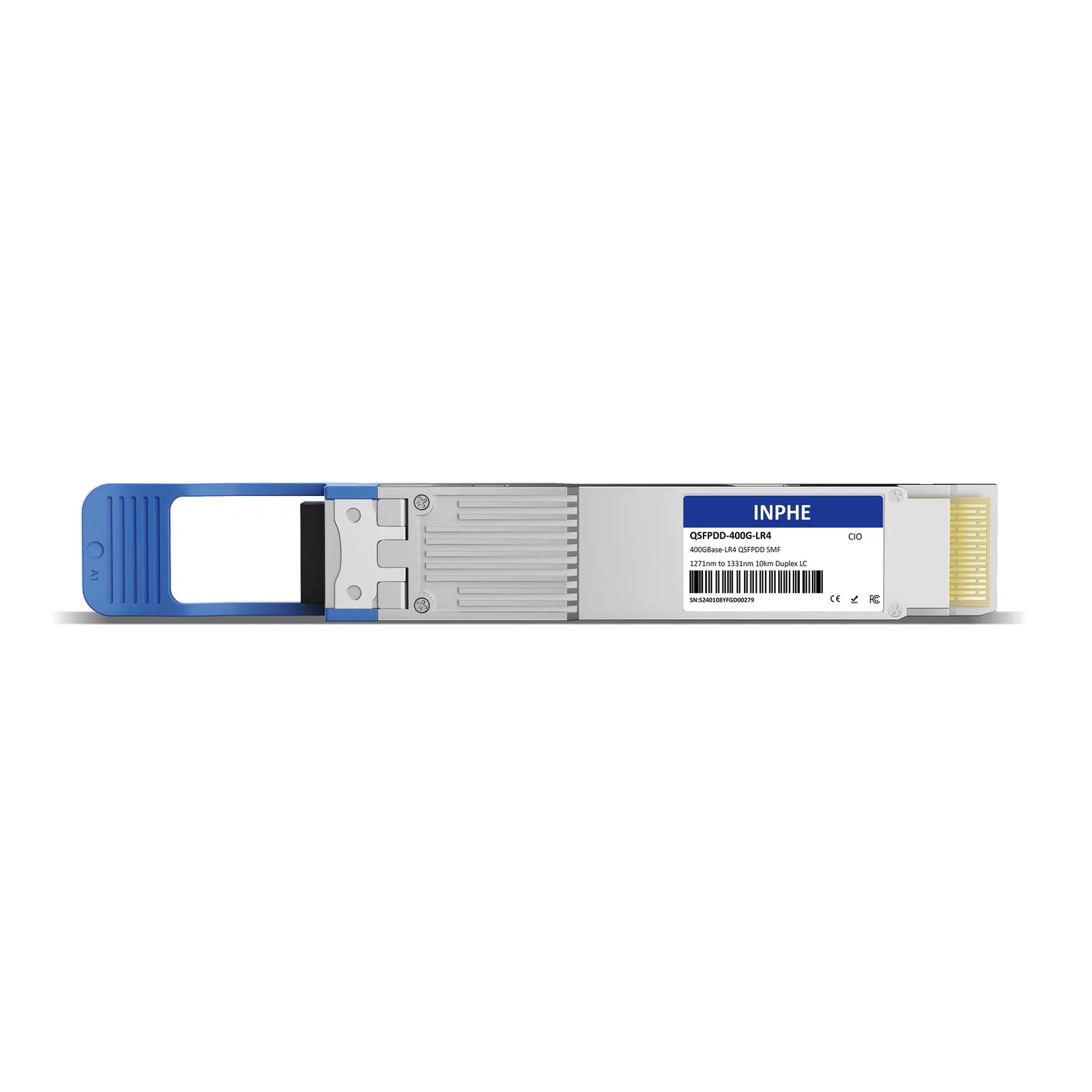 Arista QDD-400G-LR4 Compatible QSFPDD 400G LR4 1271/1291/1311/1331nm 10km SMF Duplex LC DDM/DOM Optics Transceiver