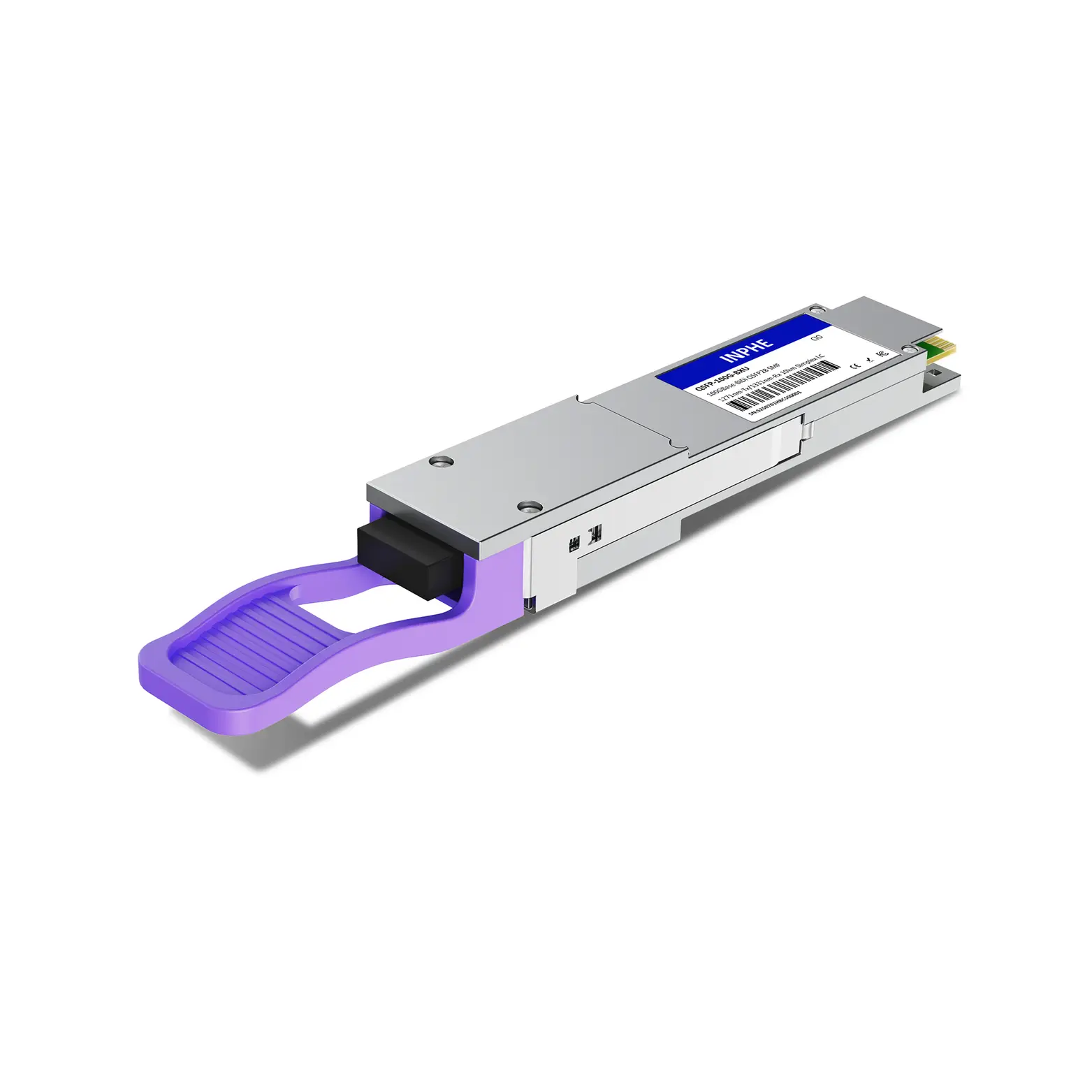 Juniper 740-173673 QSFP-100G-LRBD-U Compatible QSFP28 100G BiDi 1271nm-Tx/1331nm-Rx 10km SMF Simplex LC With Dual CDR DDM/DOM Optics Transceiver