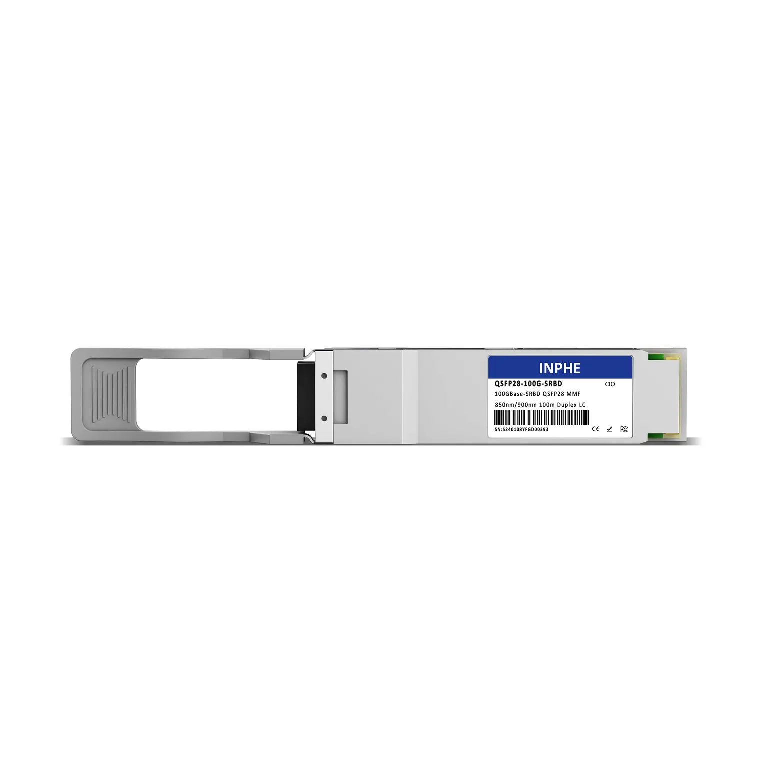 Juniper 740-080491 JNP-QSFP-100G-BXSR Compatible QSFP28 100G SRBD 100m MMF Duplex LC DDM/DOM Optics Transceiver