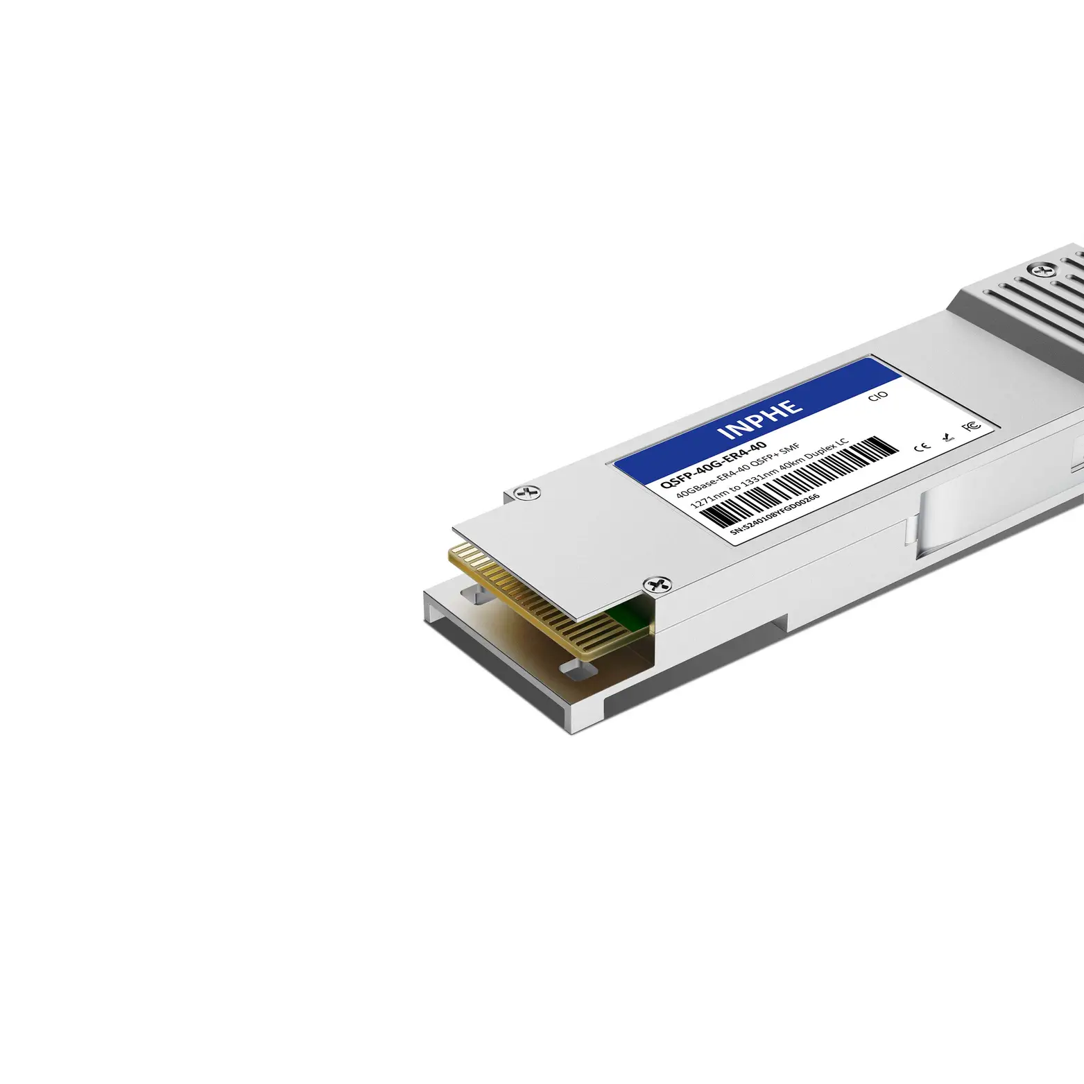 Cisco QSFP-100G-ER4L-S Compatible QSFP28 100GBASE ER4 1295/1300/1304/1309nm 40km SMF Duplex LC With Dual CDR DDM/DOM Optics Transceiver