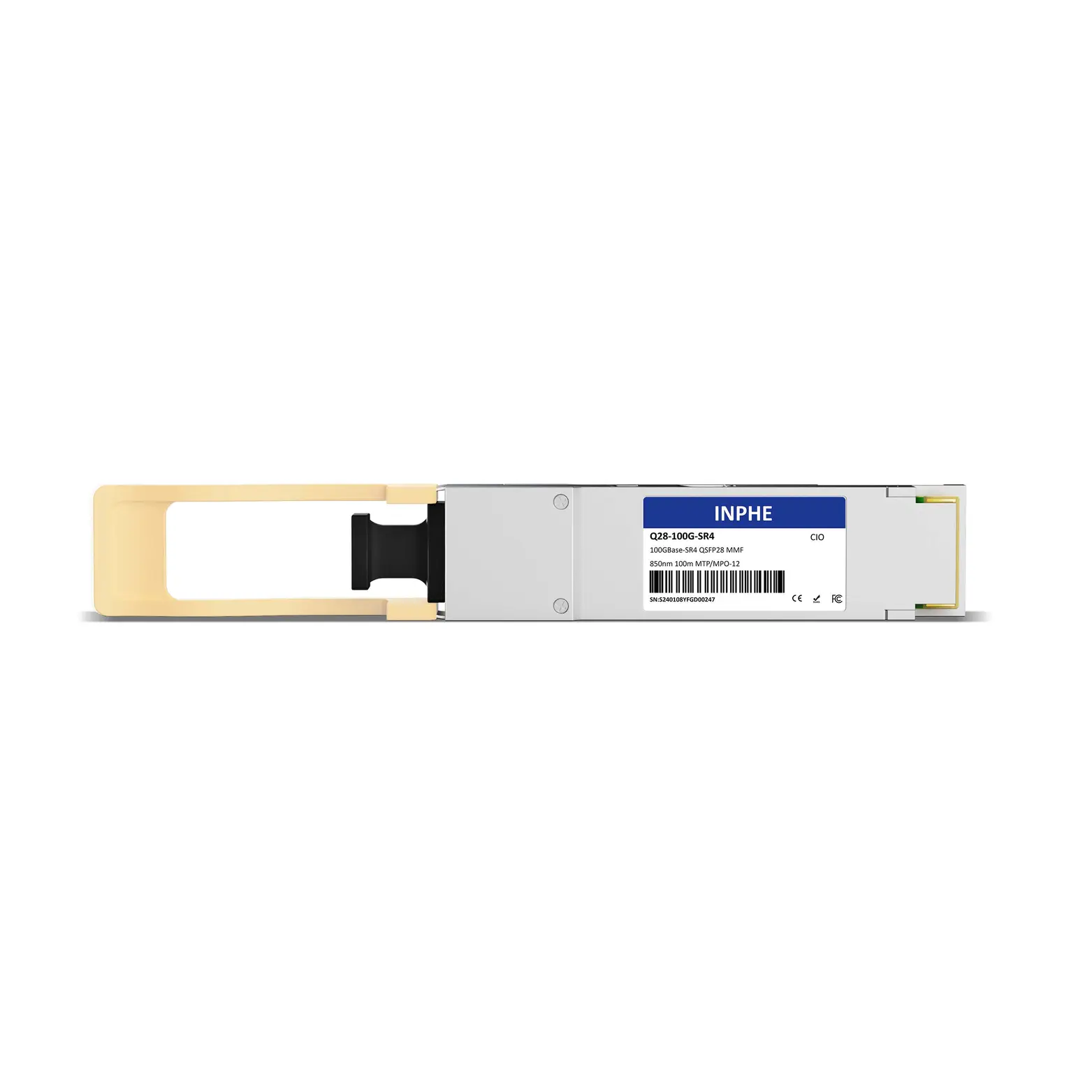 Arista QSFP-100G-SR4 Compatible QSFP28 100G SR4 850nm 100m MMF MPO/MTP-12 DDM/DOM Optics Transceiver