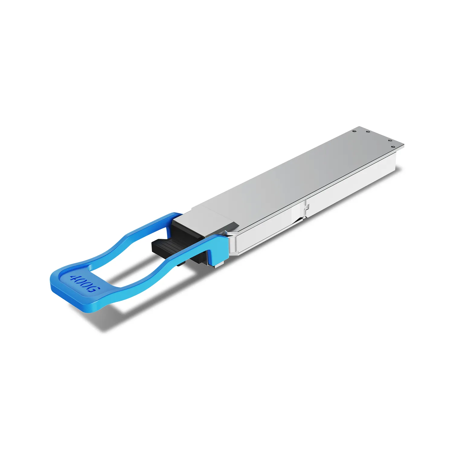 Cisco Compatible OSFP 400GBASE PLR4 1310nm 10km SMF MPO/MTP-12 DDM/DOM Optics Transceiver, Support 4x 100G LR1, Flat Top