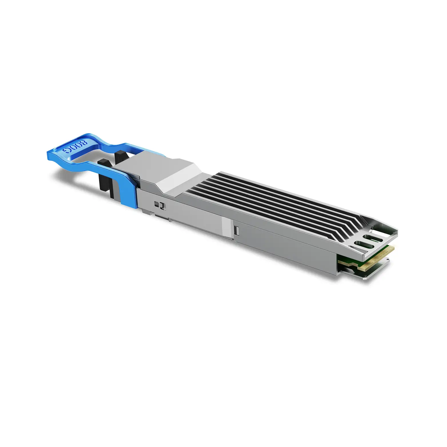Cisco Compatible OSFP 800GBASE 2xPLR4 1310nm 10km SMF Dual MPO/MTP-12 DDM/DOM Optics Transceiver, Support 2x400G PLR4, Finned Top