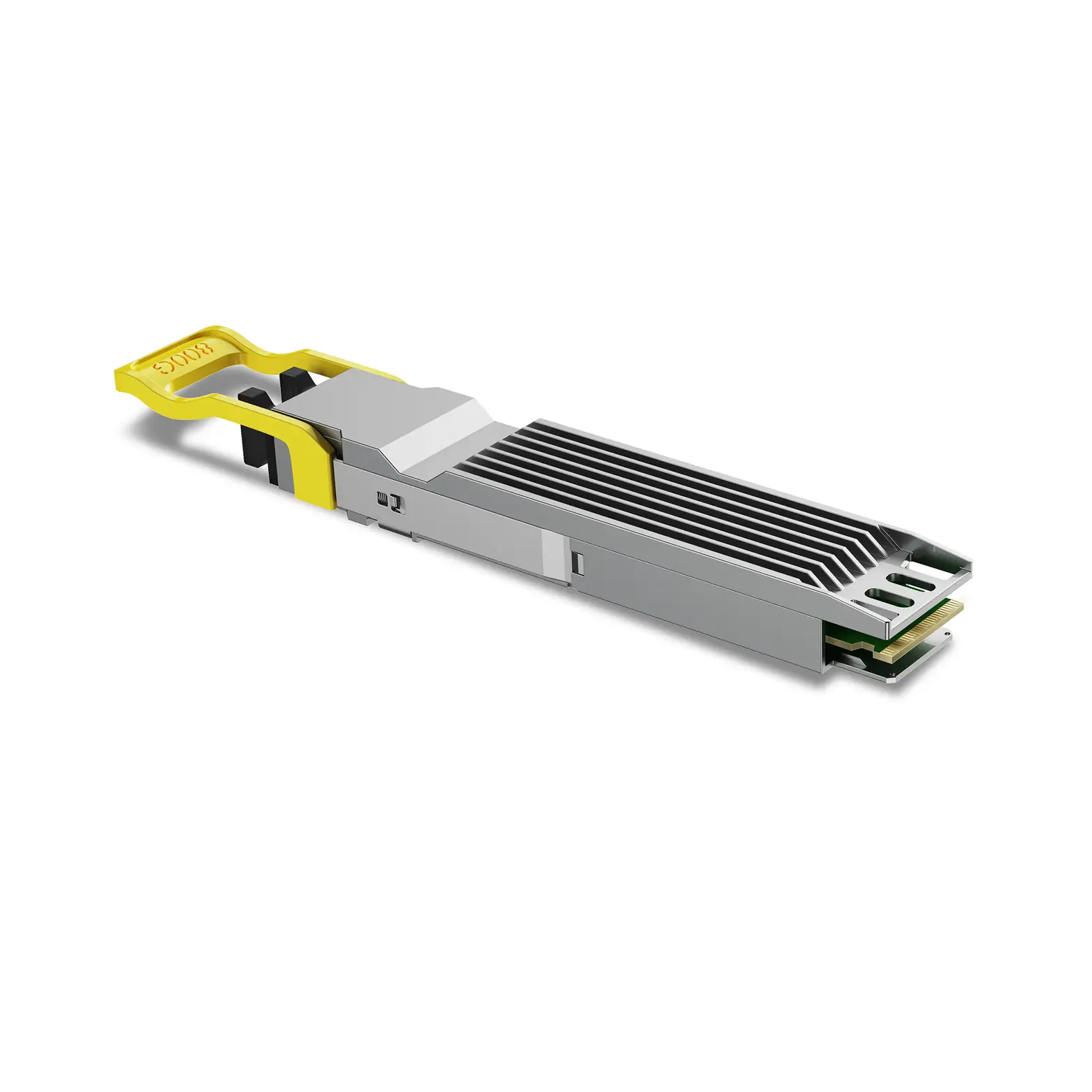 Cisco Compatible OSFP 800GBASE 2xDR4 1310nm 500m SMF Dual MPO/MTP-12 With Dual CDR DDM/DOM Optics Transceiver, Support 2x400G DR4, Finned Top