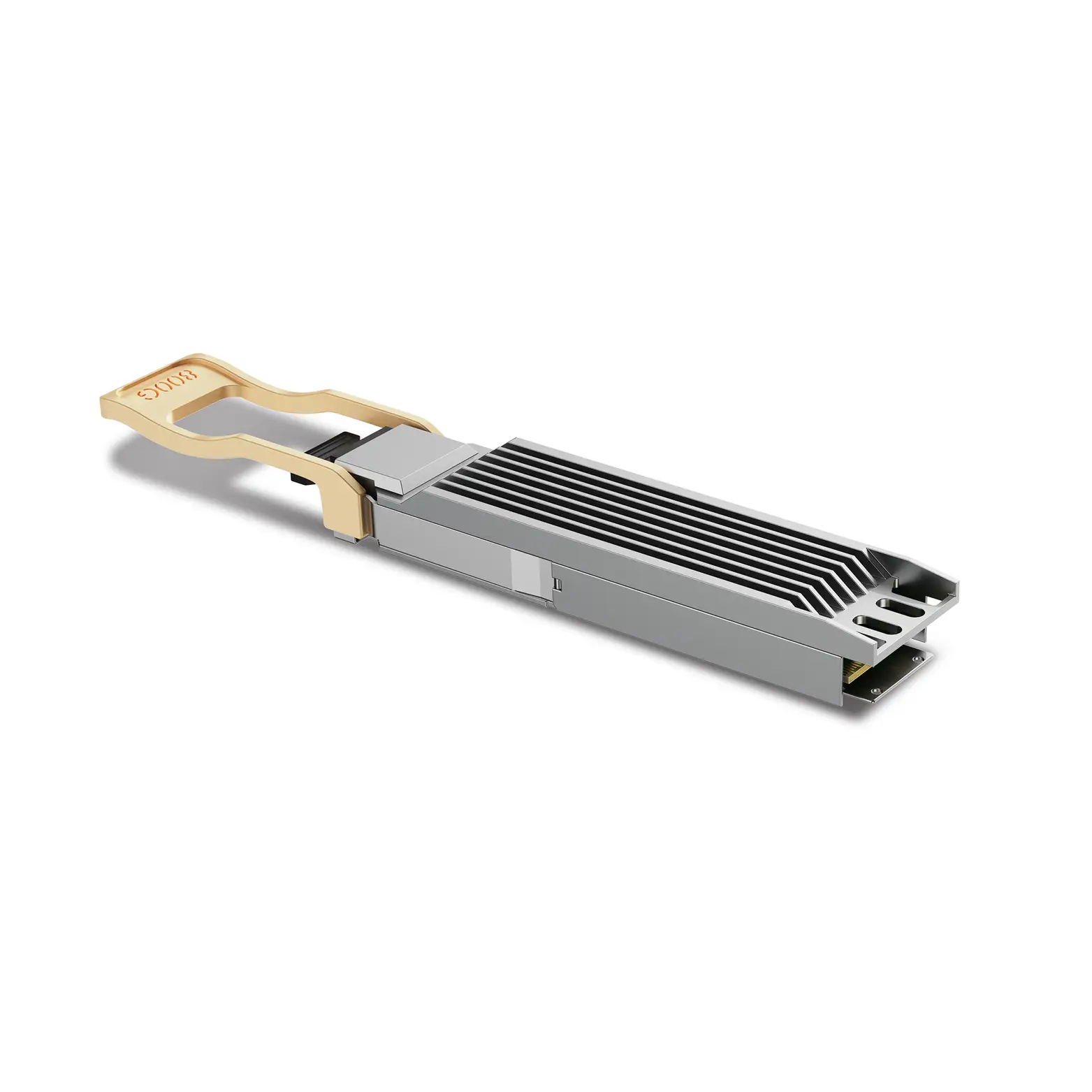 Cisco OSFP-800G-VR8P Compatible OSFP 800GBASE SR8(VR8) 850nm 50m MMF MPO/MTP-16 DDM/DOM Optics Transceiver, Finned Top